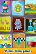 ألعاب الديناصورات - ألعاب الأطفال screenshot 3