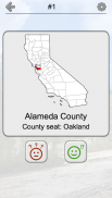 California Counties - Map Locations & County Seats screenshot 1