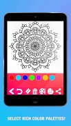 Mandala Designs - Coloring Boo screenshot 5