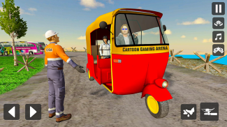 3D Tuk Tuk Auto Rickshaw Drive screenshot 0