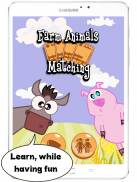 Farm animals matching game screenshot 5