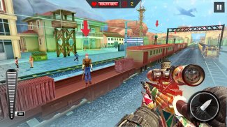 Снайпер 3D: Поезд Стрельба screenshot 3