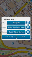 Map of Thailand offline screenshot 1