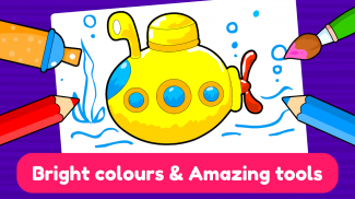 Learning & Coloring Game for Kids & Preschoolers screenshot 0