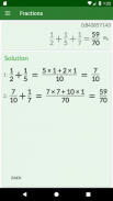 Fractions: calculate & compare screenshot 0