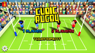 Cubic Football 3D screenshot 1