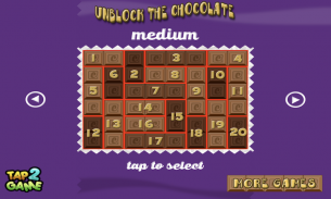 UnBlock the Chocolate screenshot 0