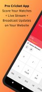 CrickPro - Cricket Scoring App screenshot 0
