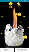 วอลล์เปเปอร์ - ไฟและน้ำแข็ง screenshot 5