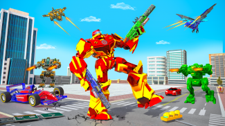 Car Game - Truck Robot Games screenshot 2