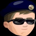 Police Man2D Icon