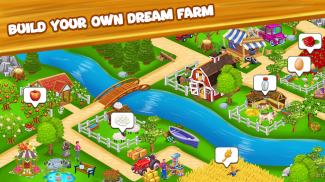 Día granja pueblo agrícola: Desconectado Juegos screenshot 4