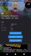 Lista de servidores para Minecraft Pocket Edition screenshot 2