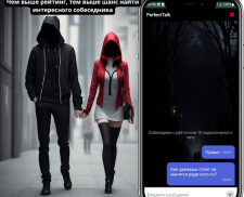 Анонимный чат PerfectTalk screenshot 2