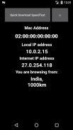my IP : IP address, VPN Status, Network Scanner screenshot 0