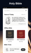 The Bible - KJV holy bible, audio daily bible screenshot 2