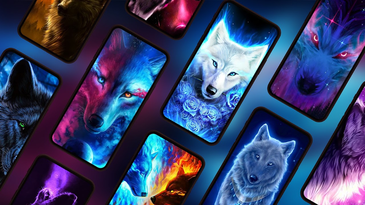 Cool Ice Wolf Wallpaper HD 4K APK for Android Download