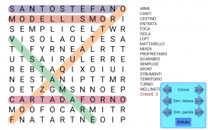 Puzzle parole intrecciate screenshot 22