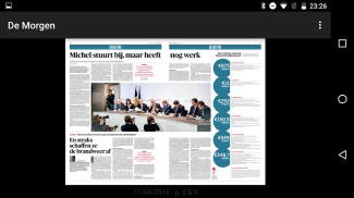 De Morgen Print Editie screenshot 1