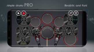 Simple Drums Pro: Virtual Drum screenshot 2