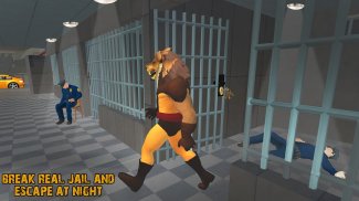 Lion Prison Escape Crime Shoot screenshot 2