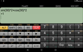Calculadora Científica Panecal screenshot 1