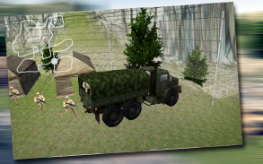 Caminhão de exército driver 3D screenshot 5
