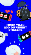 Stickers para Whatsapp - Nintendo Switch screenshot 2