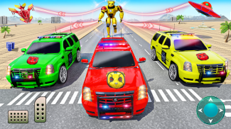 Panda Robot SUV Car Game screenshot 5