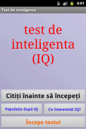 Test de inteligenta in romana screenshot 4