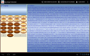 Big Integer Calculator screenshot 2