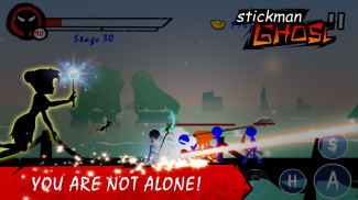 Stickman Ghost: Chiến Binh Ninja - Game Offline screenshot 1