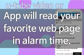 Nudge Alarm Clock-Wake up with favorite info.Free screenshot 6