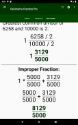Decimal to Fraction Converter Calculator screenshot 6
