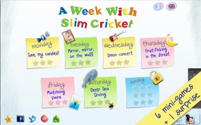 A Week With Slim Cricket Lite screenshot 0