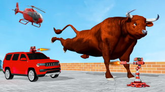 Bull Attack Animal Fight Games screenshot 3