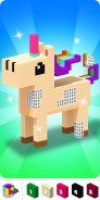 Color by Number 3D, Voxly - Unicorn Pixel Art screenshot 8