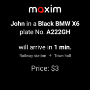 Maxim: order a taxi screenshot 9
