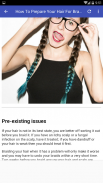 How To French Braid Your Own Hair screenshot 2