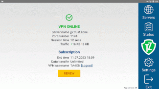 Trust.Zone VPN - Anonymous VPN screenshot 3