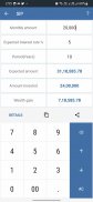 Smart Financial Calculator screenshot 1