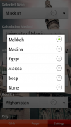 Adhan Alarma y Qibla screenshot 5