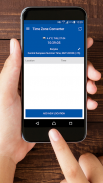 Time Zone Converter and Local Weather screenshot 2