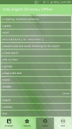 Urdu Eng Dictionary Offline screenshot 3