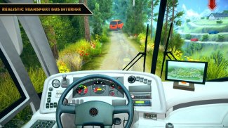Offroad Bus Driving Simulator 2019: Mountain Bus screenshot 10