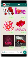 ملصقات واتساب الحب وملصقات قلب عربية WAStickerApps screenshot 6