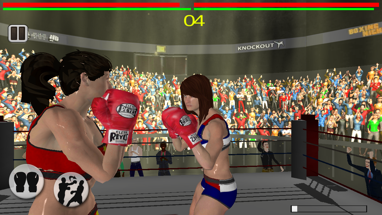 Real 3D Women Boxing