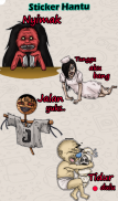 Sticker Chat Hantu Horor - WaStickersApp screenshot 1