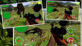 Dinosauri della giungla Caccia - 3D screenshot 2