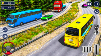 Tourist Coach Bus Highway Game screenshot 0